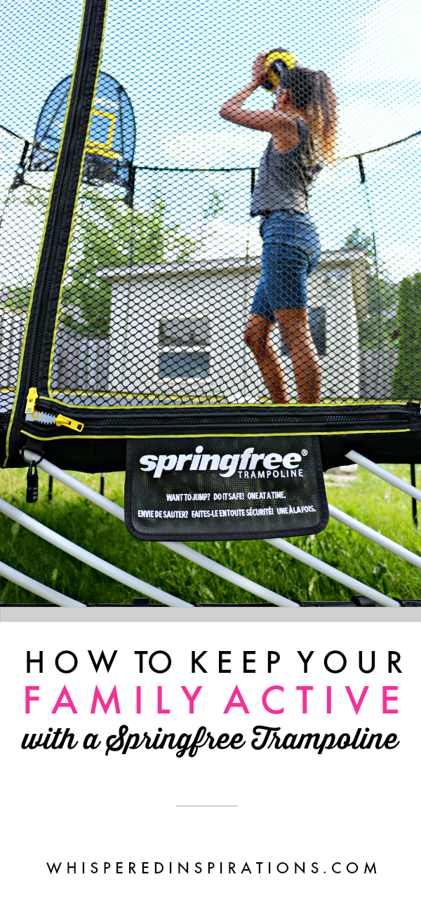 How to Keep Your Family Active with a Springfree Trampoline! # ...