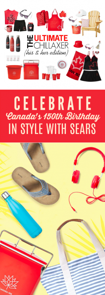 Everything You Will Need to Celebrate Canada’s 150th Birthday in Style! #GotItAtSears