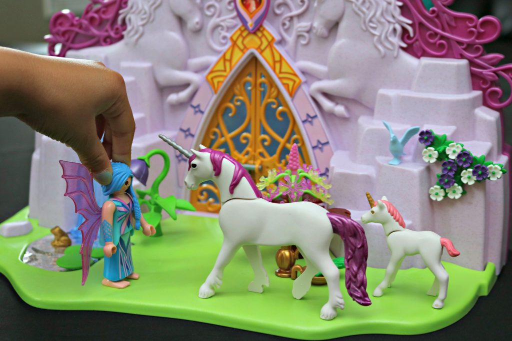 playmobil fairy unicorn garden