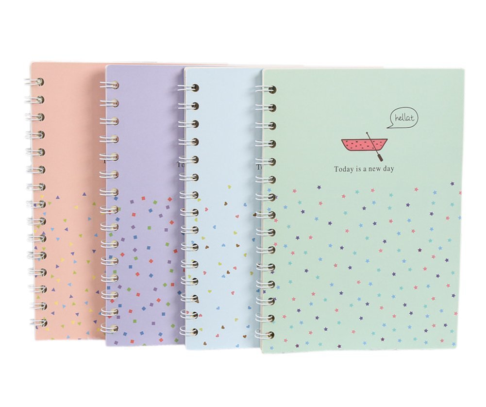 Pretty pastel notebooks.