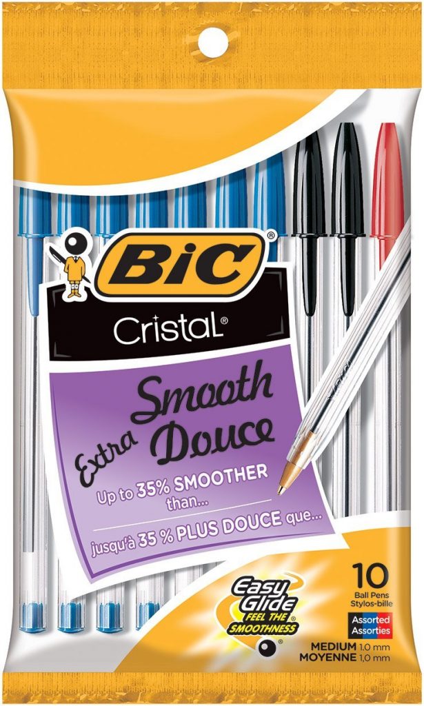 A package of BIC pens. Start with these top 10 back-to-school must-haves!