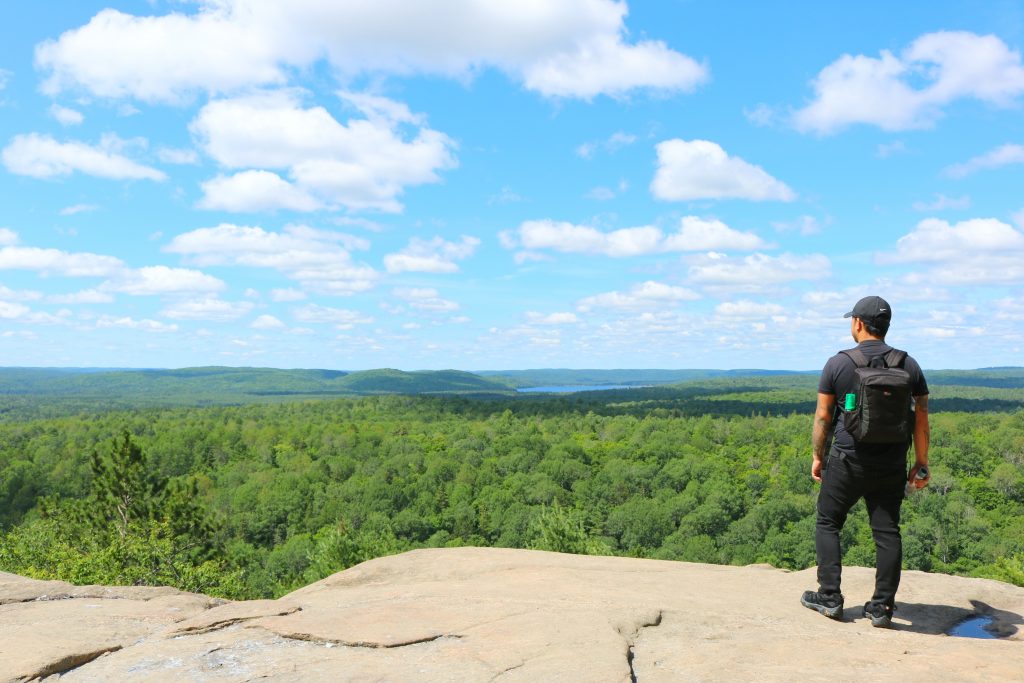 Another shot of Darasak overlooking Algonquin. 