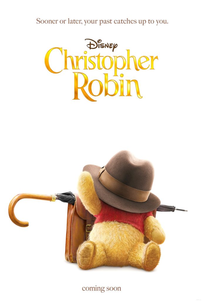 Christopher Robin, a trailer teaser cover with Winnie the Pooh.