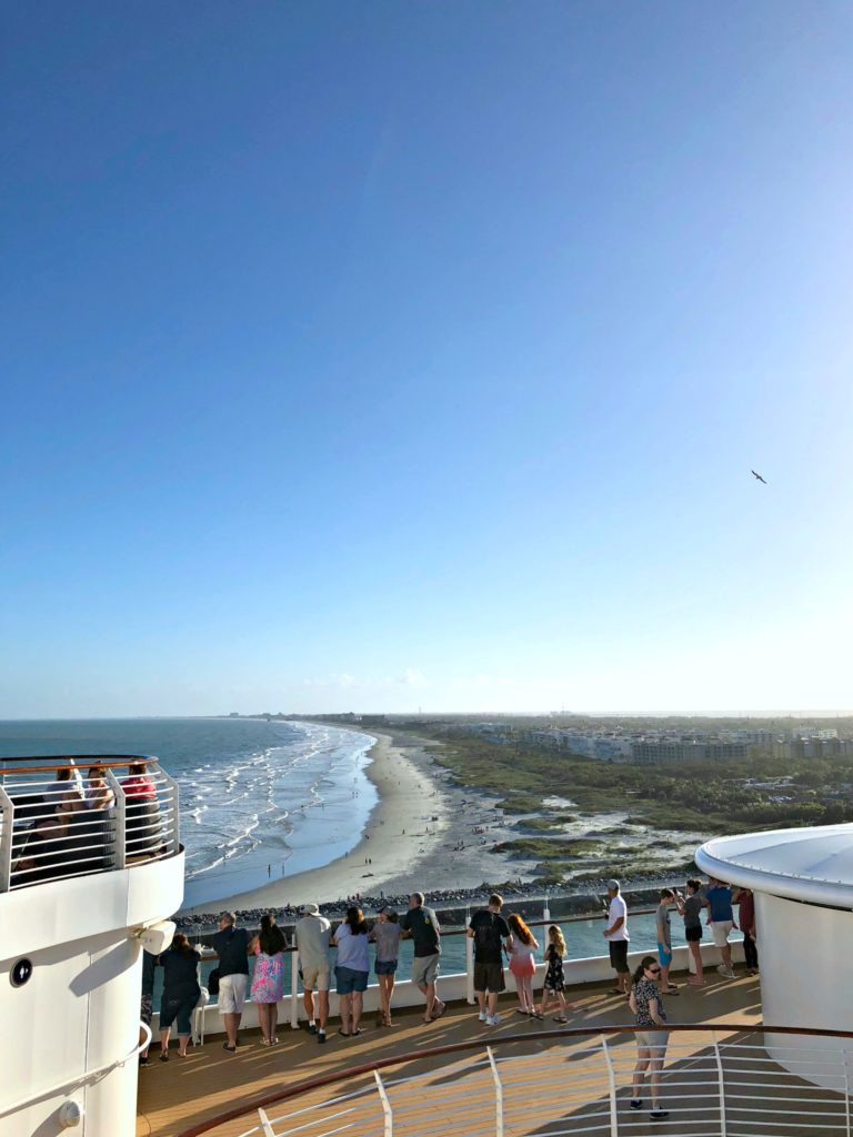 Disney Dream docked at Cape Canaveral.