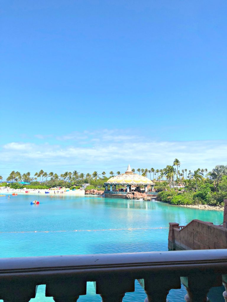 The lake in Atlantis resort. 