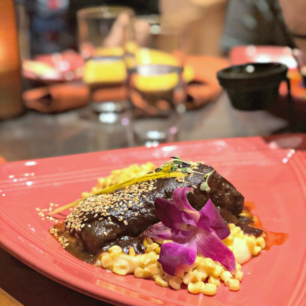 A delicious plated meal at Coronado Springs.