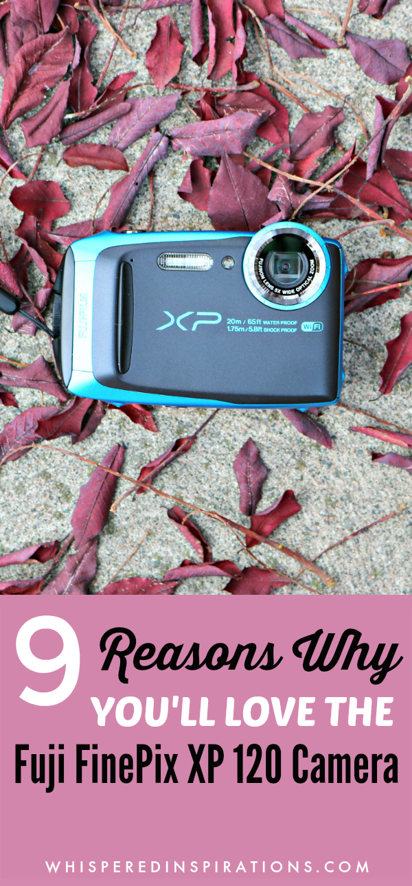 If you love to take pictures, whether you're outdoors and climbing to the top of a mountain, kayaking in a lake, or traveling with family. Here are 9 reasons why you'll love the FinePix XP 120 Camera! #myfujifilm #myinstax