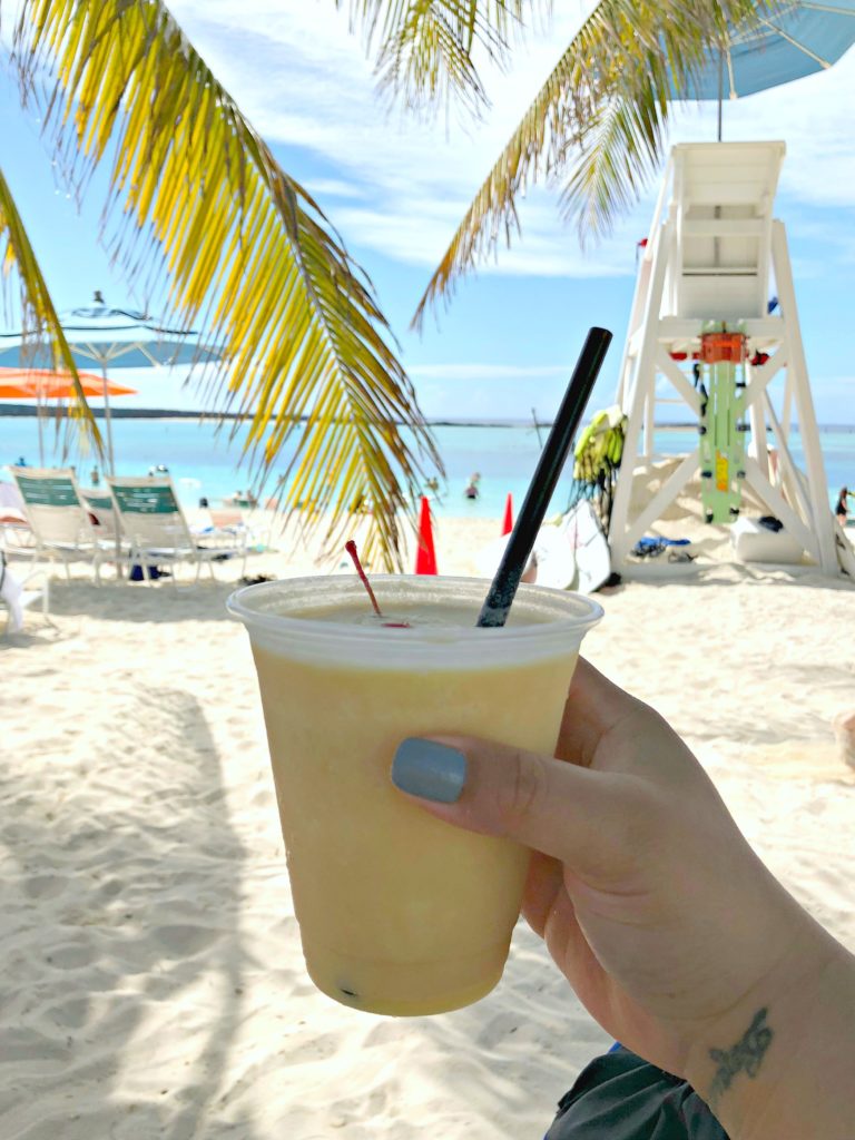 A renowned Konk Cooler at Castaway Cay!