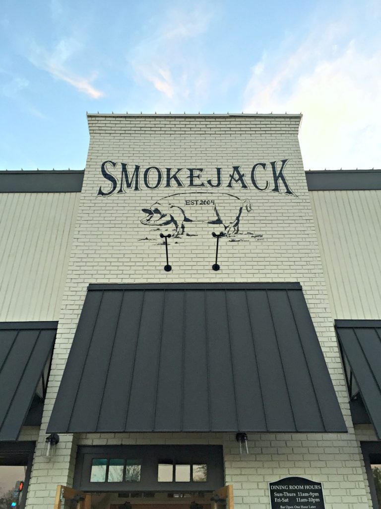 Smokejack BBQ in Alpharetta, Georgia. 