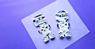Fun and Easy Mummy Halloween Craft for Kids