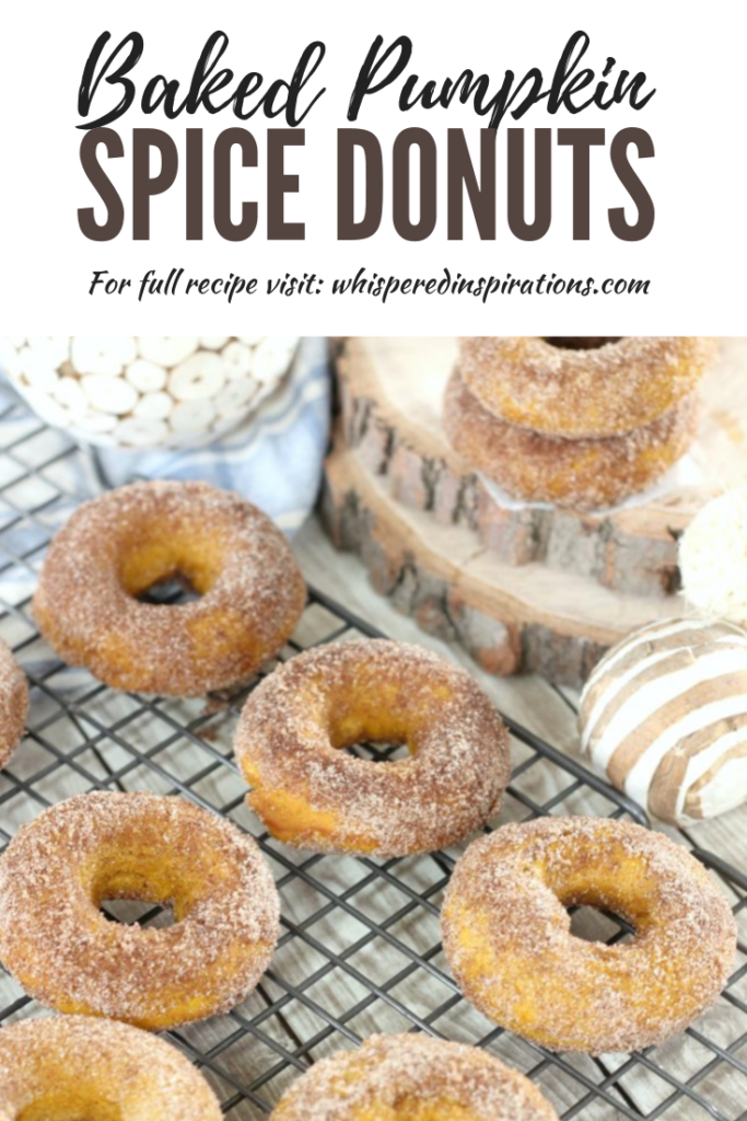 Baked Pumpkin Spice Donuts - Whispered Inspirations