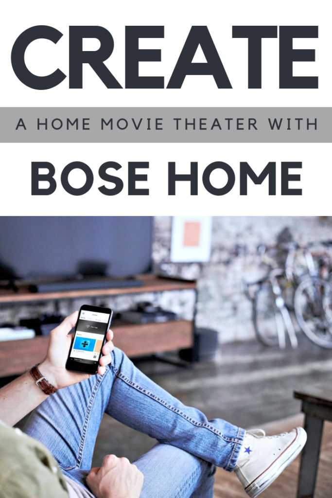 If you're an audiophile like me & love the newest connected home products--have I got a treat for you! Create a Home Movie Theater with Bose Home.