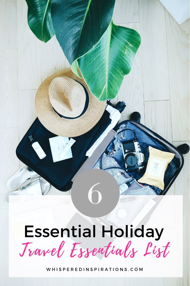 Essential Holiday Travel Essentials List. If you are travelling to escape the cold or to visit family during the holidays, you'll need a well-packed bag.