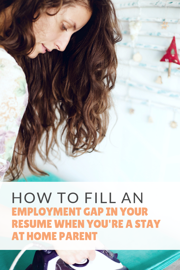 Moms today are free to work or to stay at home. Some moms have to work, they can’t afford to stay at home. See how to fill an employment gap in your resume. #careertips #parentingtips