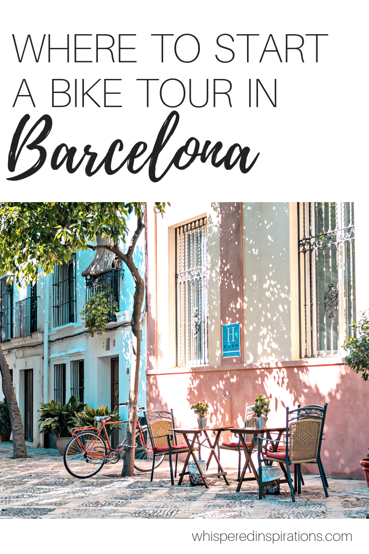 Bike touring in Barcelona is fun. Even if you have traveled alone, you can find like-minded travelers. Here's where to start a group bike tour in Barcelona. #traveltips #barcelonabiketours #travelguide