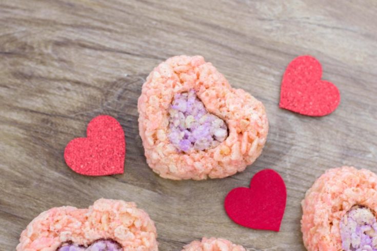 Valentine's Day Rice Krispies Treats
