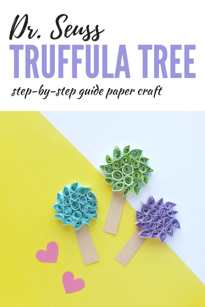 Dr. Seuss - Truffula Tree Paper Craft - Whispered Inspirations