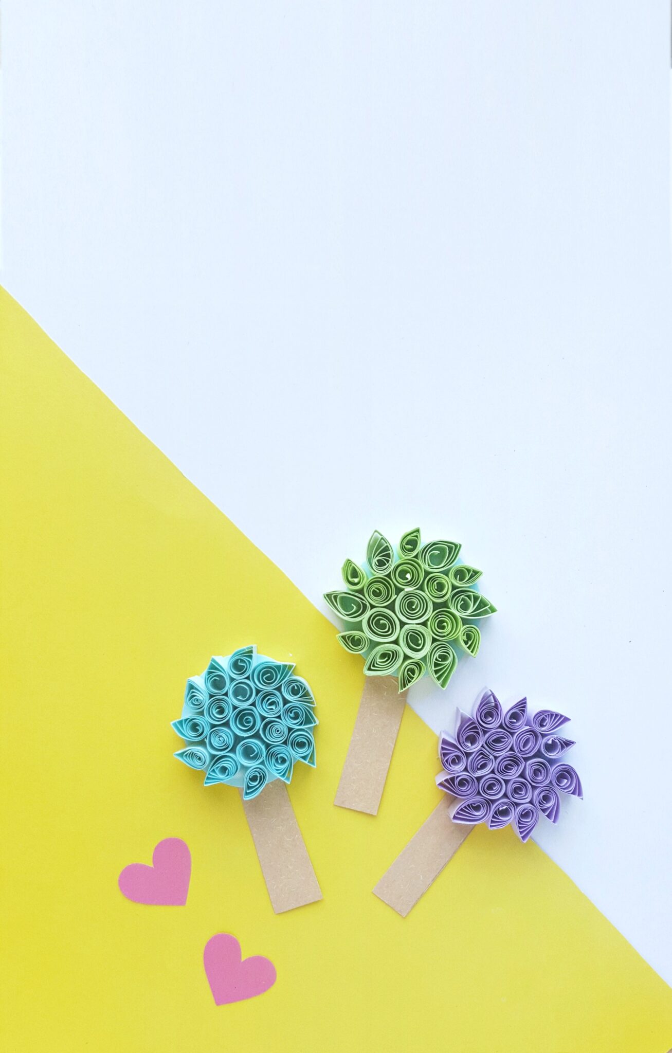 Dr. Seuss – Truffula Tree Paper Craft