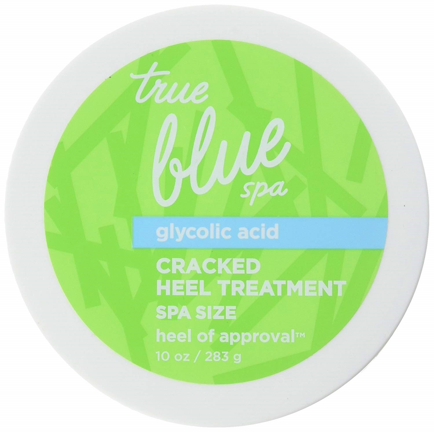 True Blue Spa made with glycolic acid.