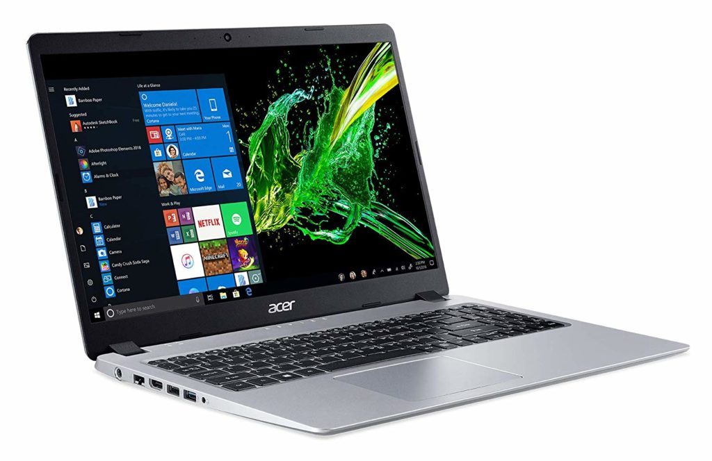 An Acer Laptop.