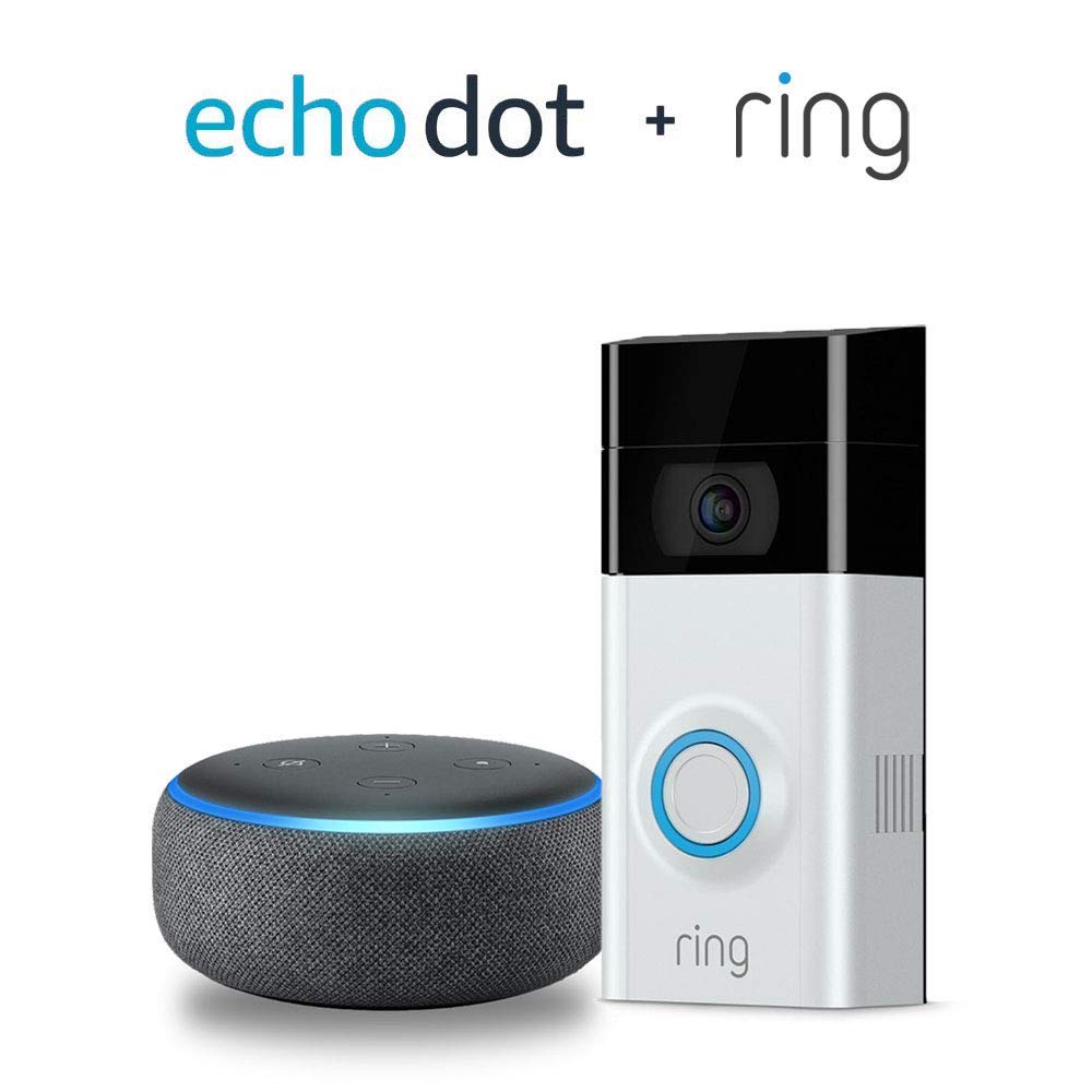 Echo Dot and Ring bundle on Amazon.