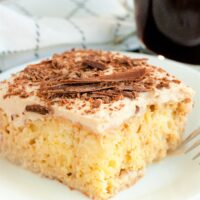 Coffee Tres Leches Cake