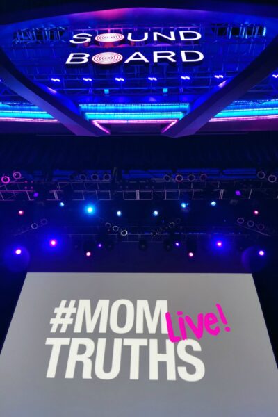 View of the MOMTRUTHS Live screen in Motorcity Casino's Sound Board.