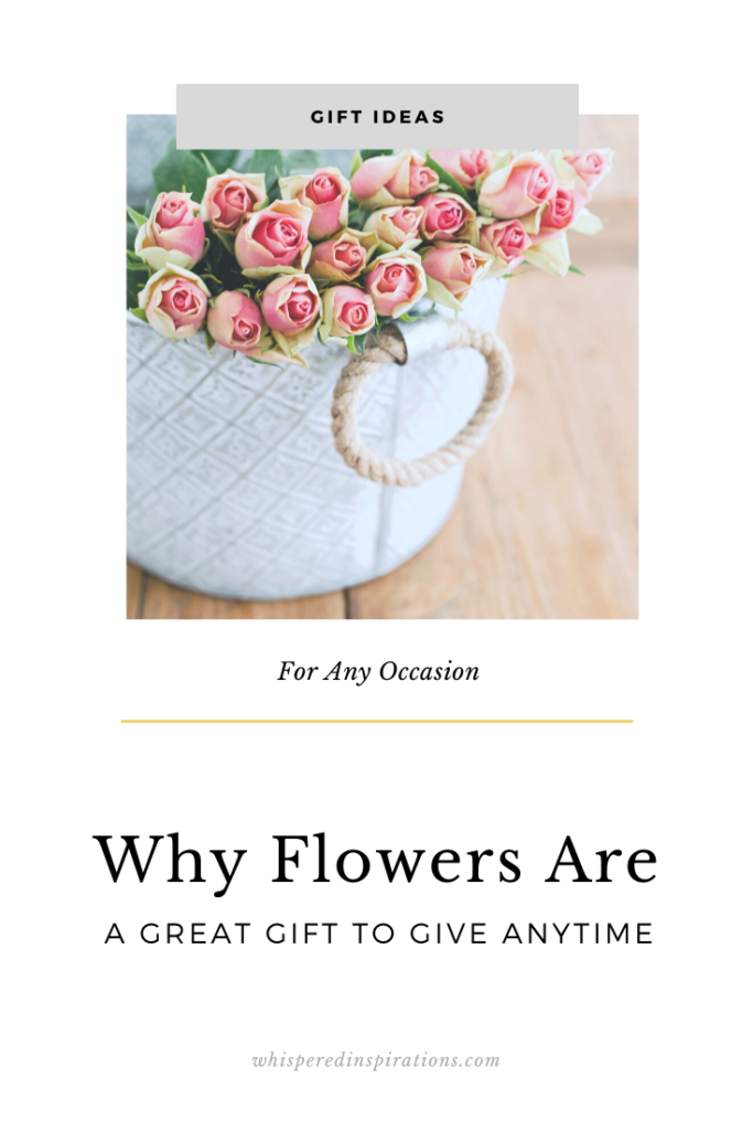 Flowers have stood the test of time as a great gift to give. Whether it is for a special occasion, a bump in a relationship, or just because. Here's why!