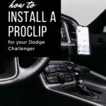 If you have a Dodge Challenger and are thinking about getting a ProClip custom phone holder, here's how to install a ProClip! Plus, see what we thought about this custom phone holder that is specifically made for your car and your phone. We have an adjustable phone holder that adjusts for the perfect fit. The mount is specifically made for our 2016 Dodge Challenger. No more shaking or flimsy phone holders. For a busy mom, this is THE phone holder to have. #ProClip #ProClipUSA #technology #tech