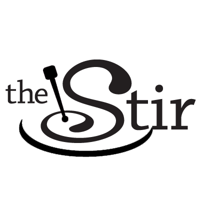 The Stir logo in black.