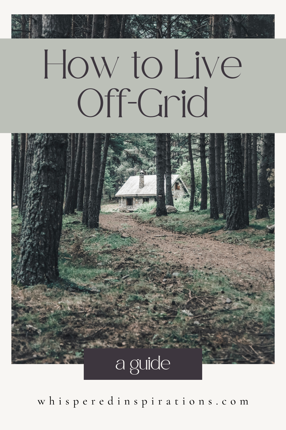 Live Off Grid PIN 