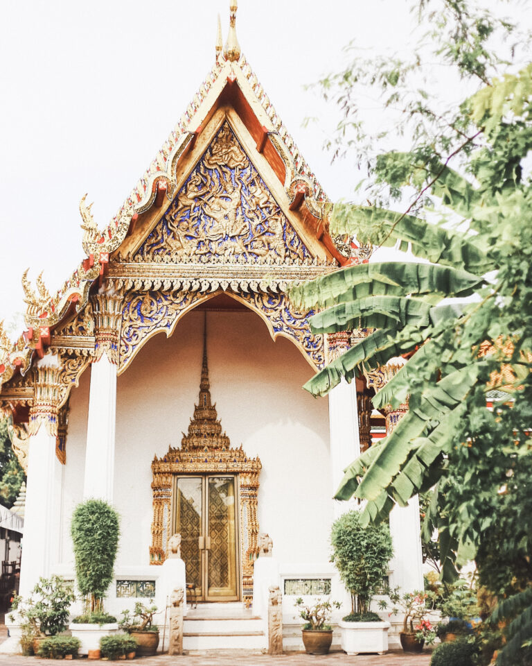A beautiful and traditional temple in Thailand. This article covers family-friendly things to do in Thailand.