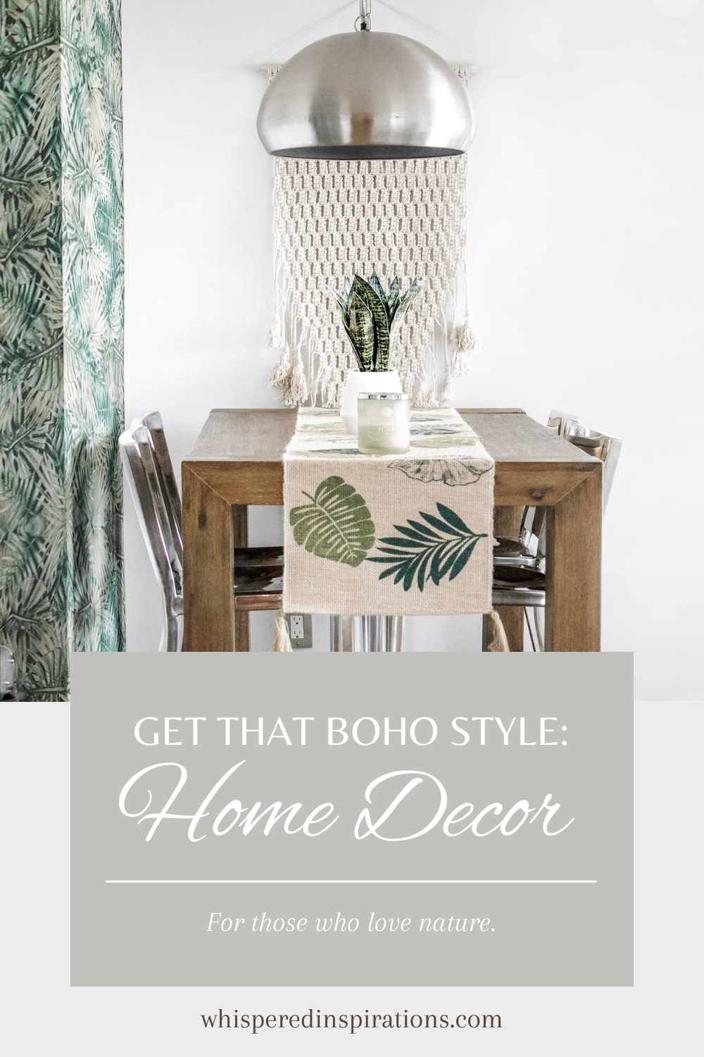 Boho Style Home Decor