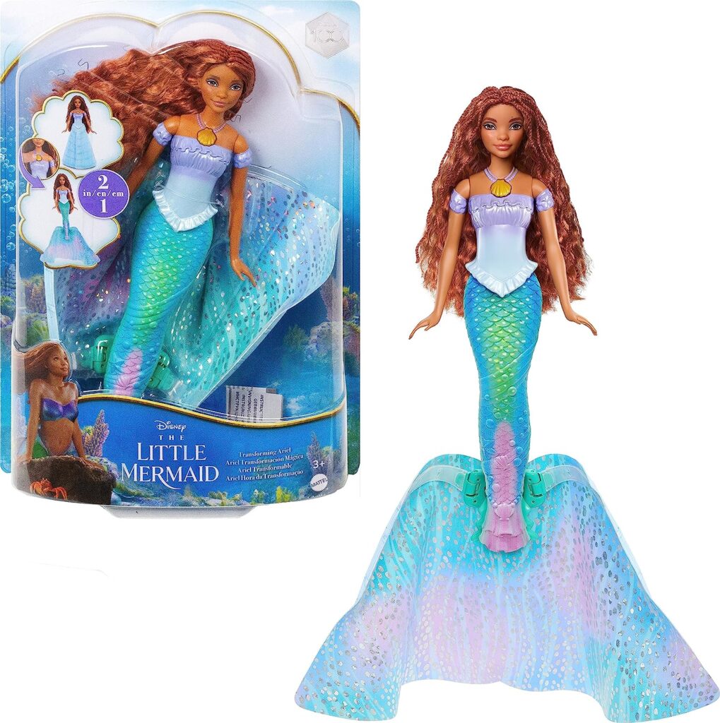 The Little Mermaid doll based on the live action movie, The Little Mermaid.