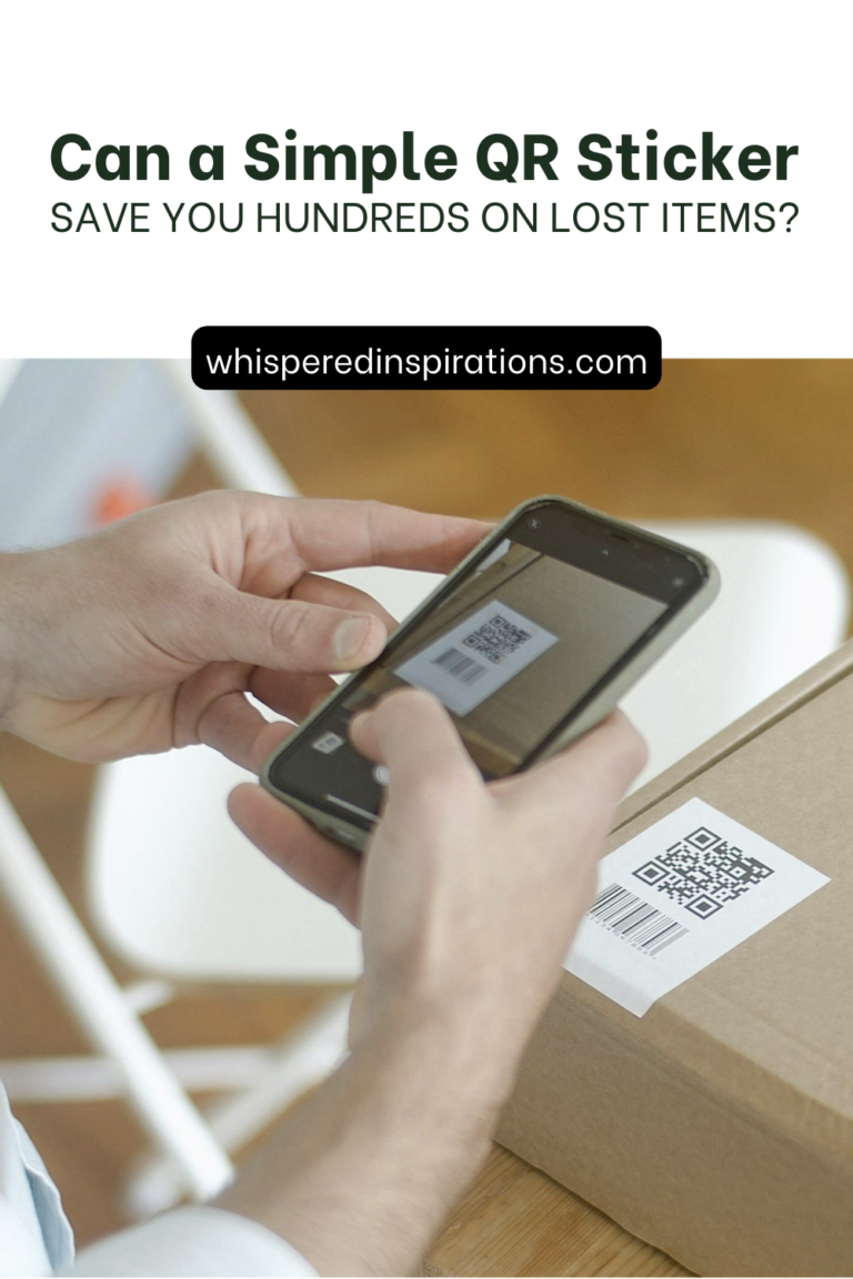 Can a Simple QR Sticker Save You Hundreds on Lost Items? Whispered
