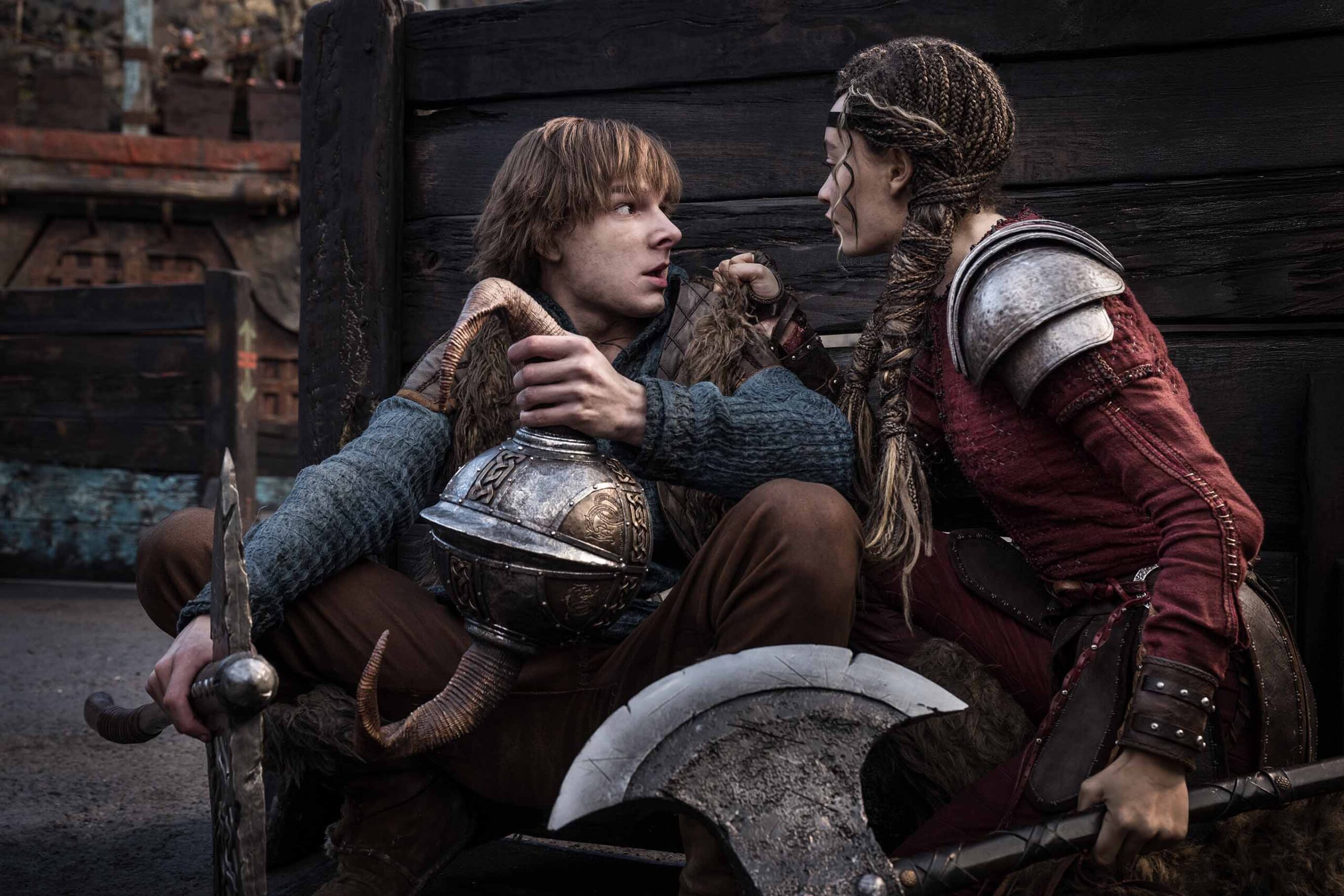 Hiccup and Astrid share a moment during battle. This article shares why you shouldn't miss watching How to Train Your Dragon on June 13.
