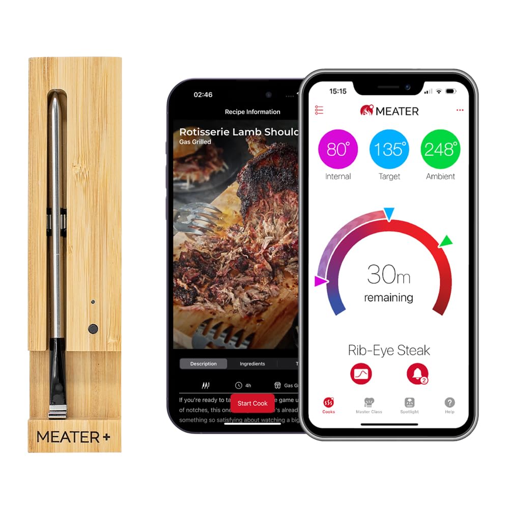 Meater meat thermometer with Bluetooth. 