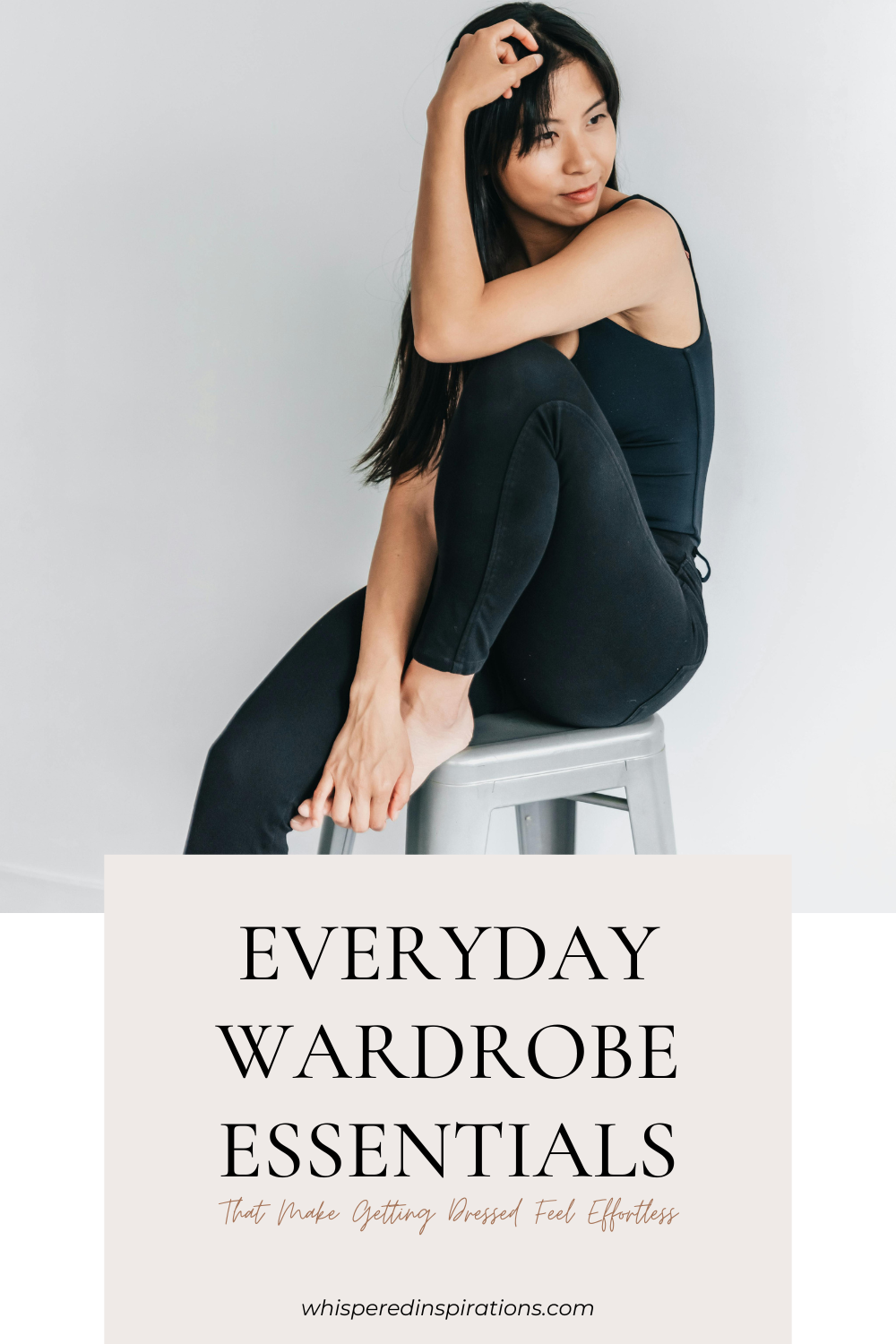 Simplify your style with everyday wardrobe essentials. Discover how to create an effortless and cohesive outfit.