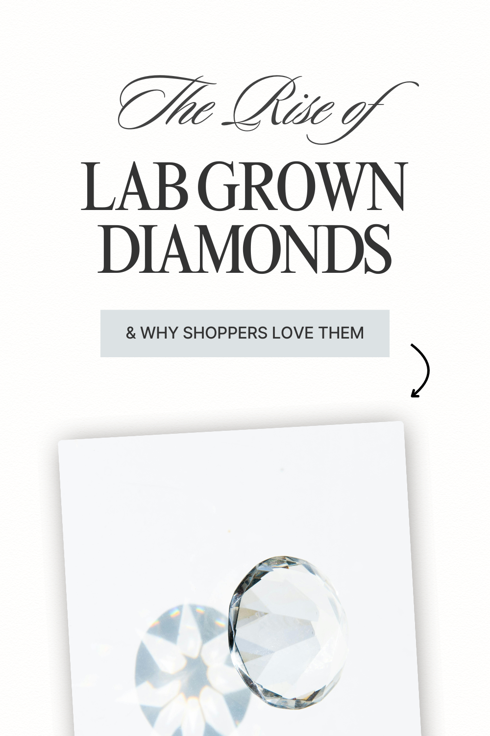 A solitaire diamond, this article covers the rise of lab diamonds and why shoppers worldwide love them.