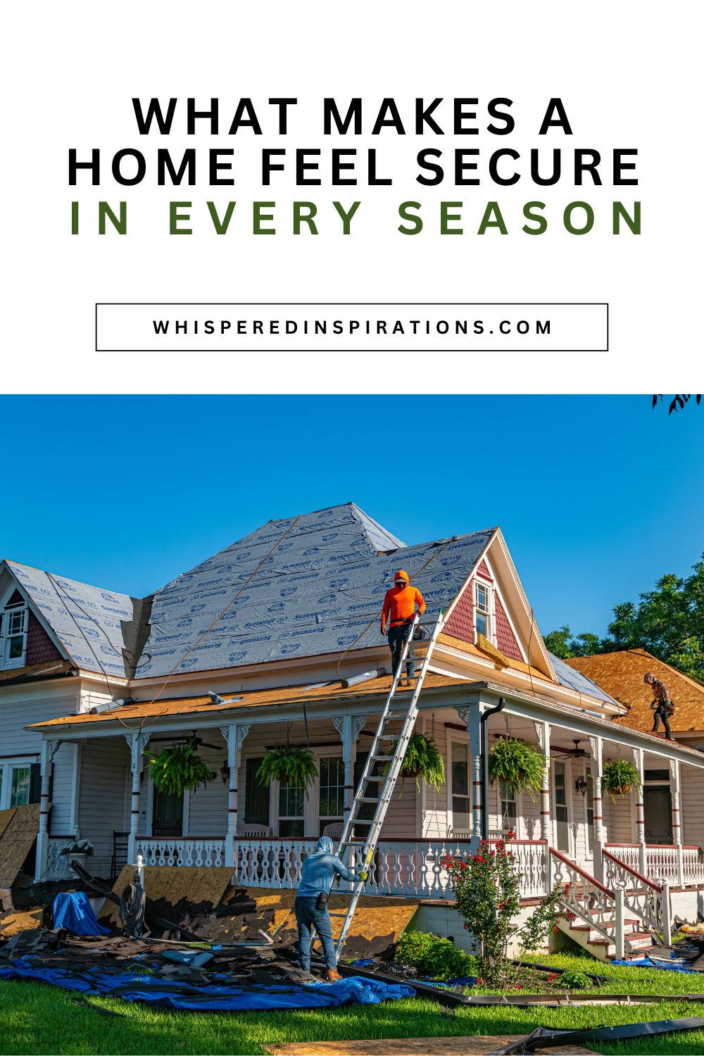 Transform your home into a sanctuary. Learn how to make your home feel secure against seasonal challenges and daily wear.