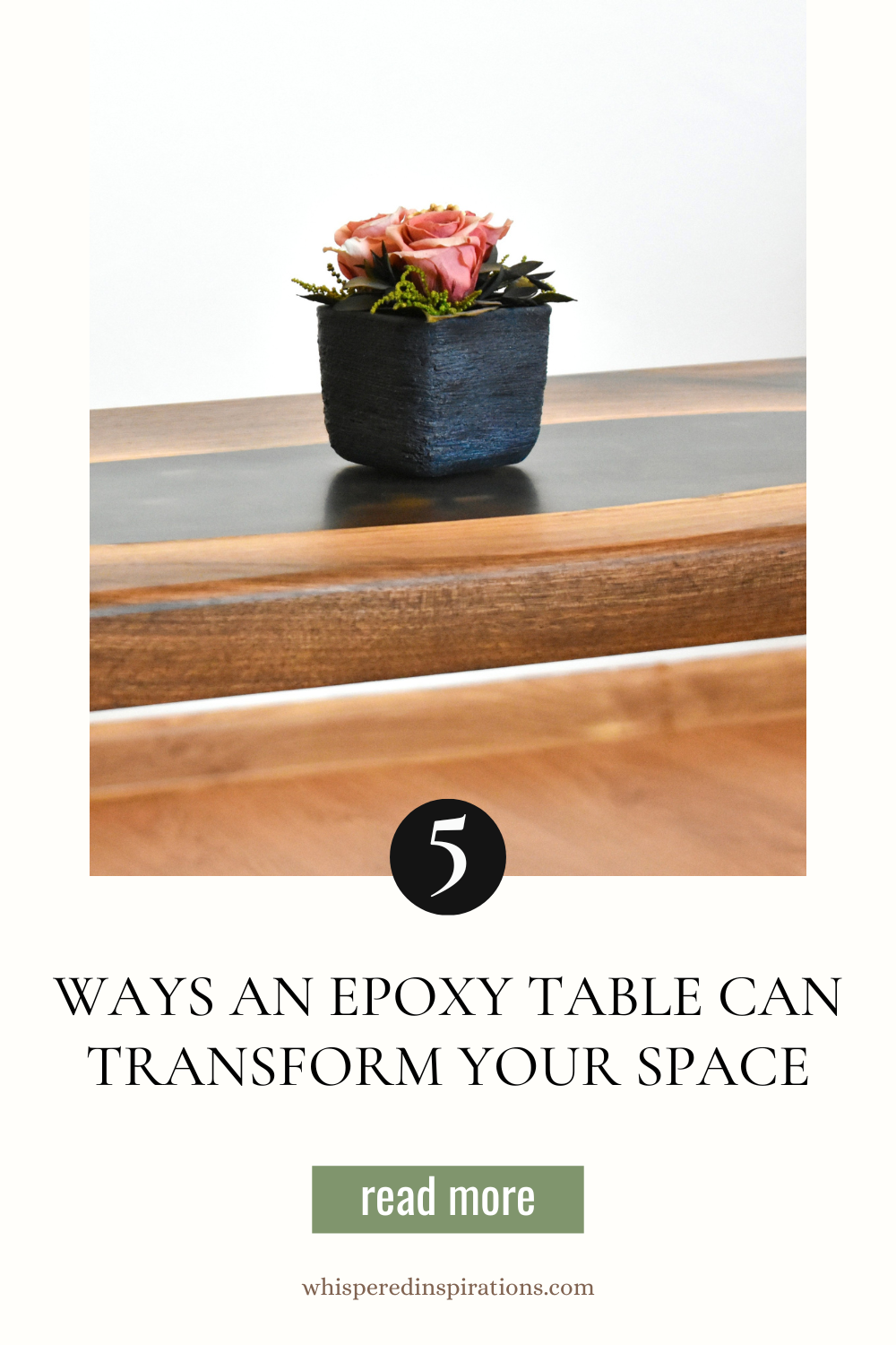 Upgrade your home effortlessly with an epoxy table. See how modern furniture can change the ambiance of your living space.