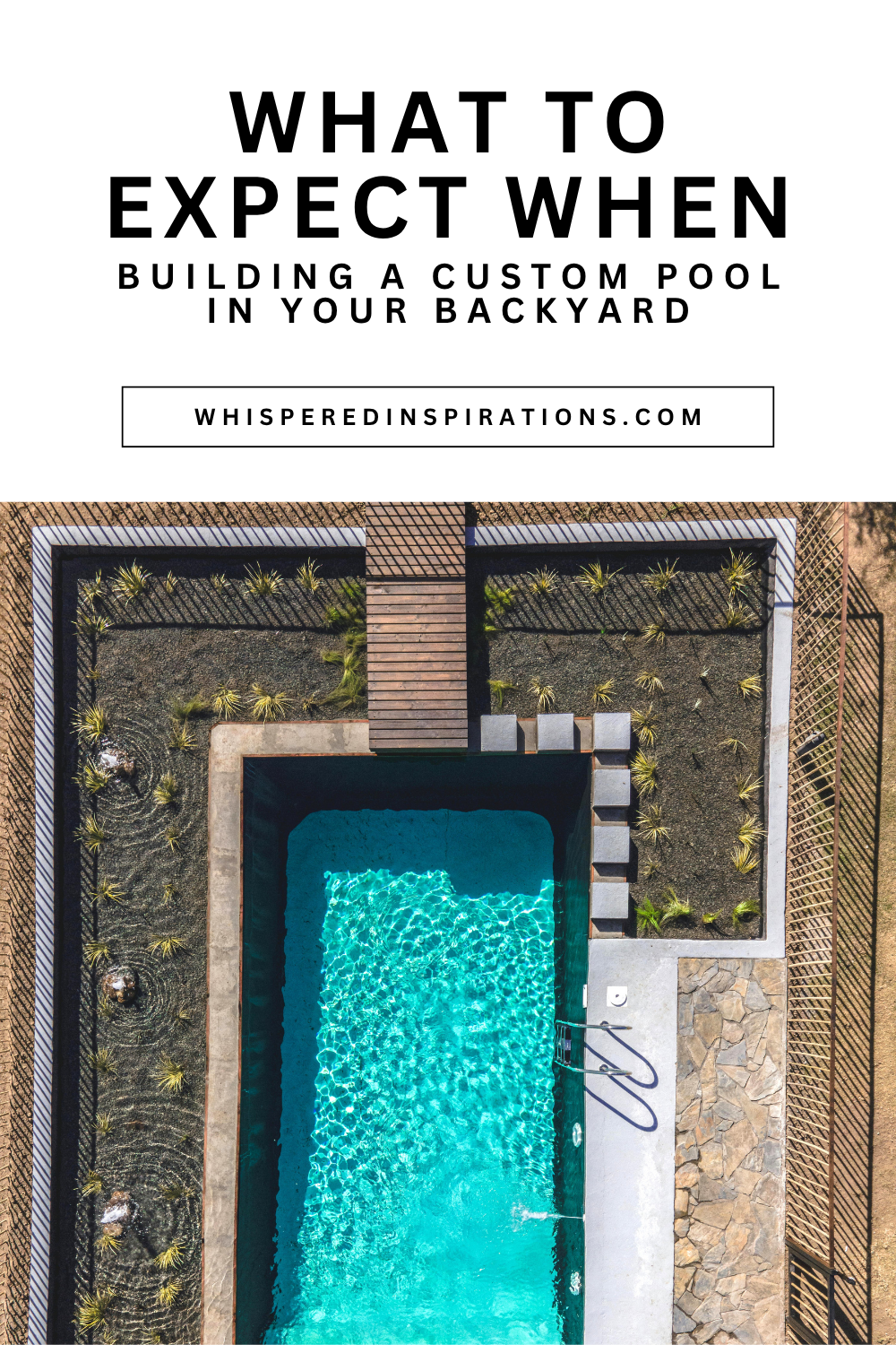 Building a custom pool? From designing to execution. Read everything you need to know and what to expect throughout the entire process.