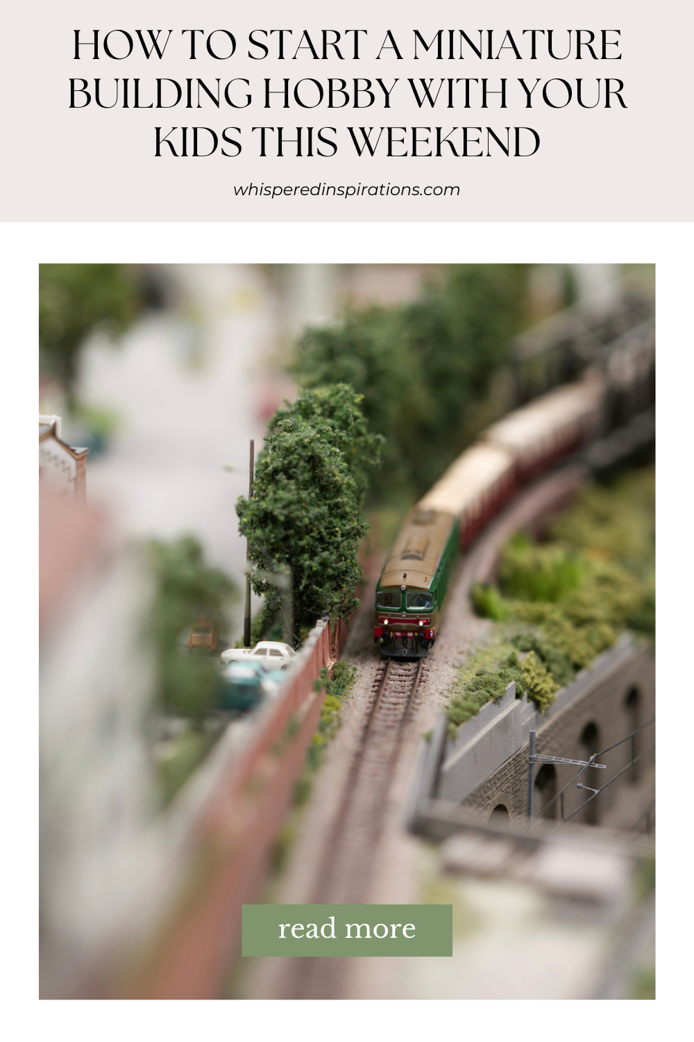 Want to limit screen time this weekend? Discover how to start a fun miniature building hobby with your kids using simple wooden kits.