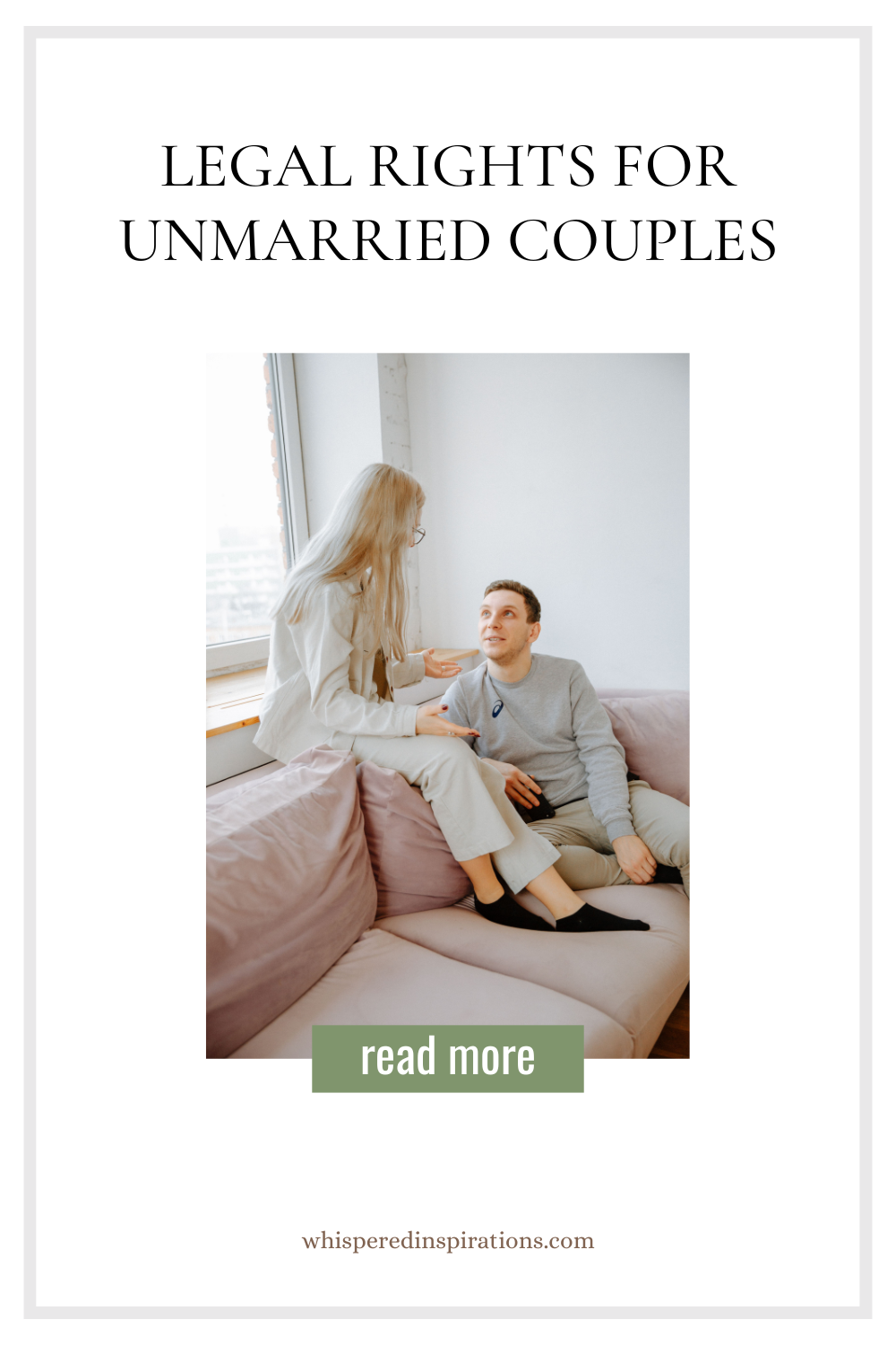 What are the legal rights of unmarried couples living together? Discover how cohabitation impacts your property, healthcare decisions, and inheritance rules.