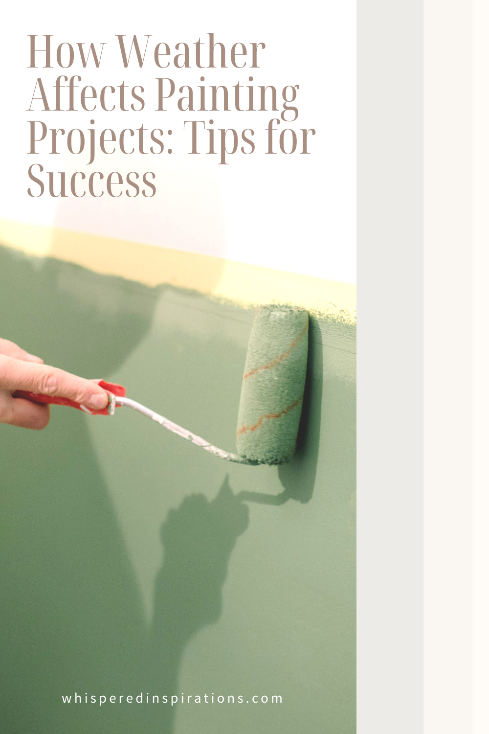 Wondering how weather affects painting projects? Learn how temperature, rain, and humidity impact your finish and how to time it perfectly.