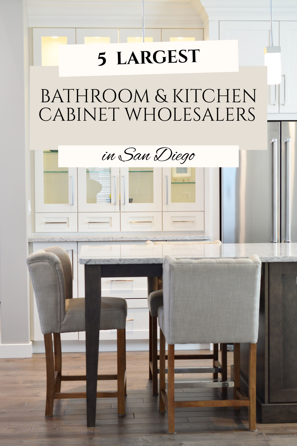 Compare the top bathroom and kitchen cabinet wholesalers in San Diego. Read our unbiased breakdown of lead times, product quality, and trade pricing.