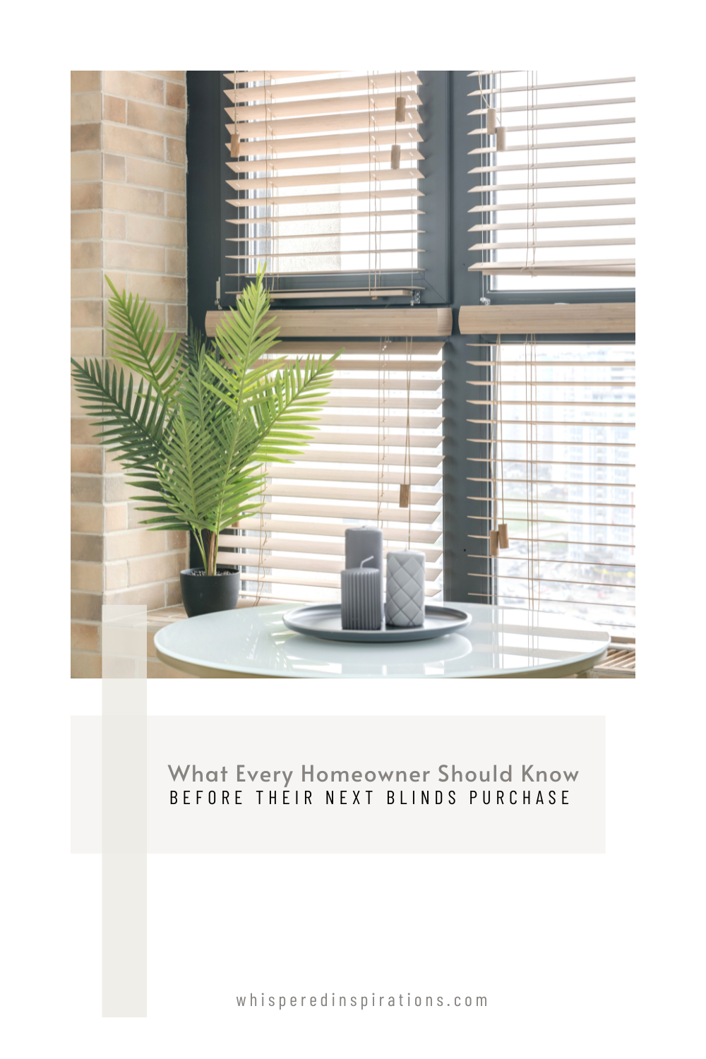 Planning your next blinds purchase? Discover key tips on cord safety, budgeting, and materials to pick the perfect window treatments.