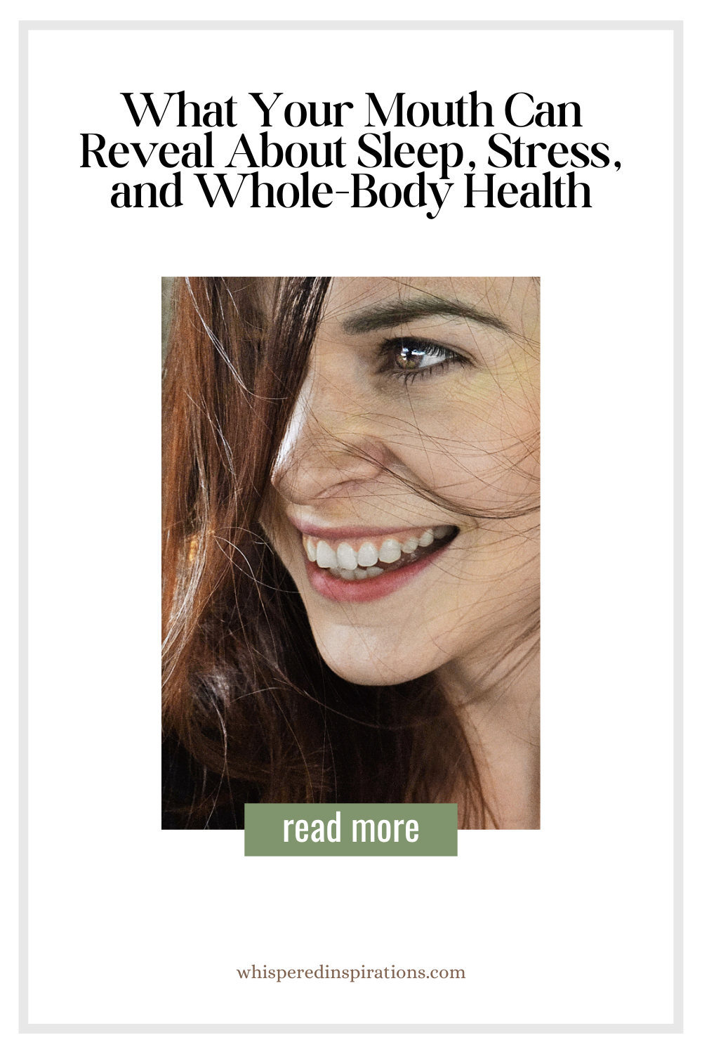 Curious about what your mouth can reveal? Discover how stress, sleep, and hydration impact your teeth and overall health.