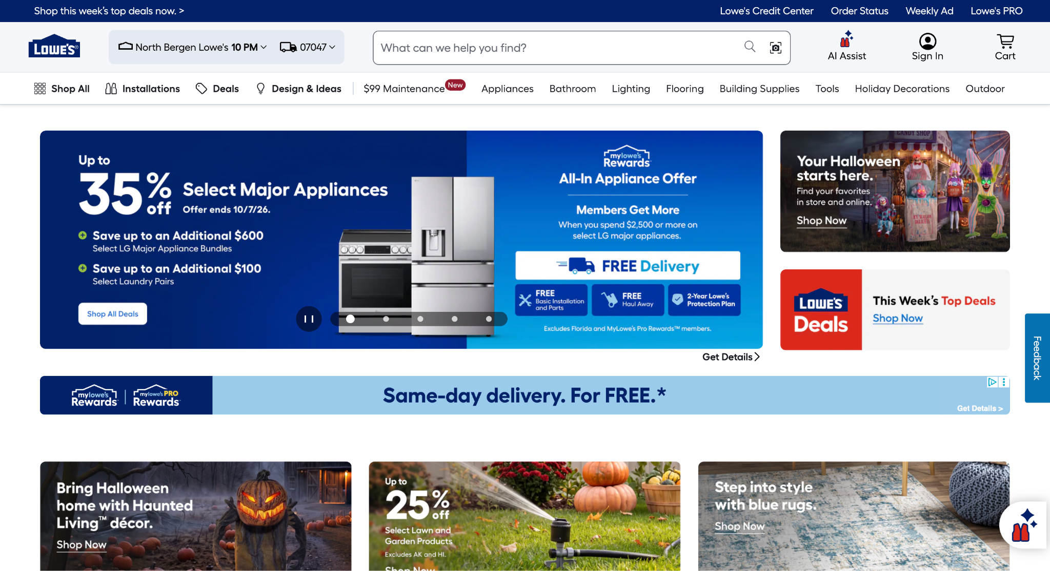 Lowes, one of the top window installation companies recommended.