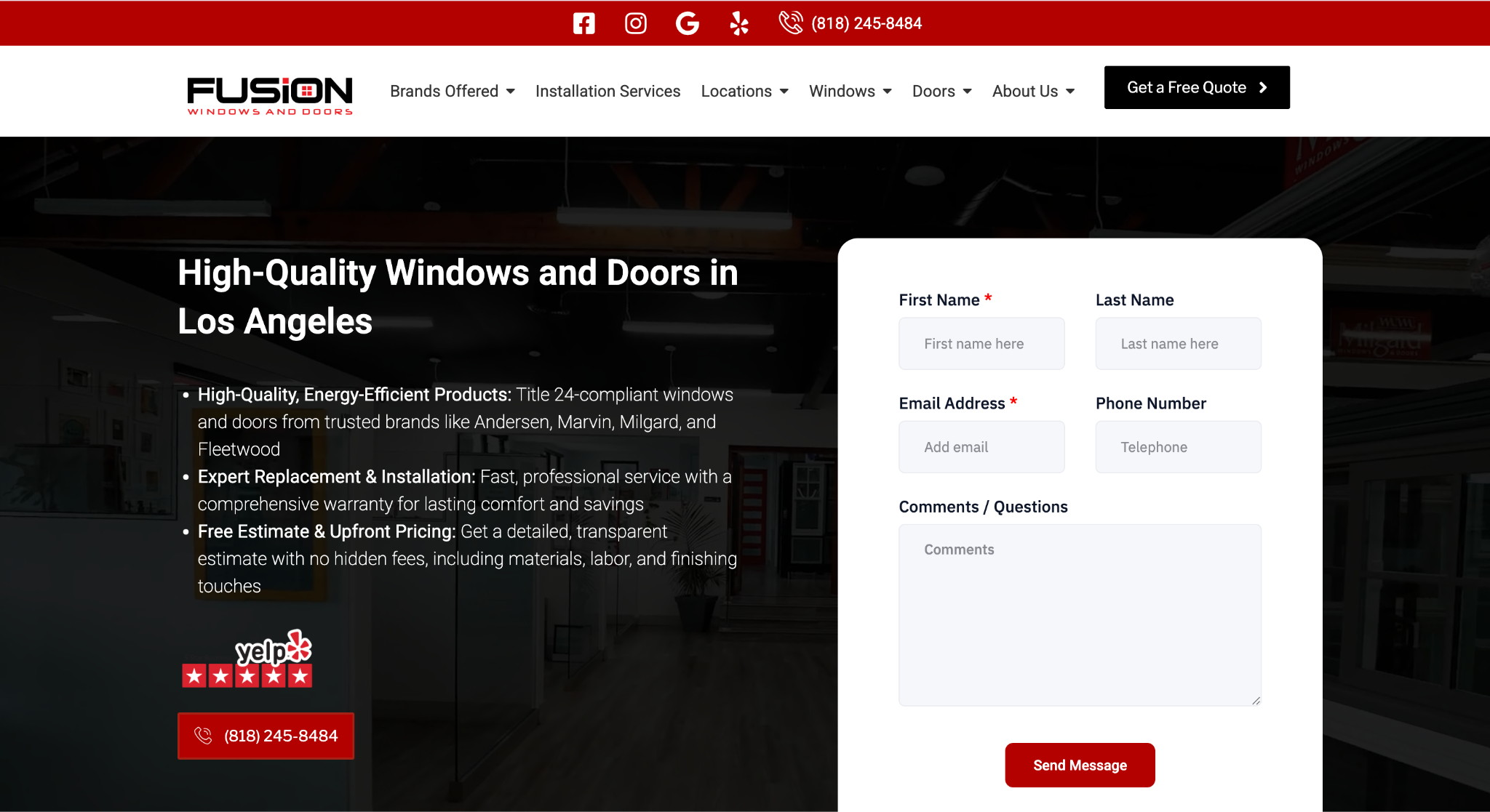 Fusion Windows, one of the top window installation companies recommended.